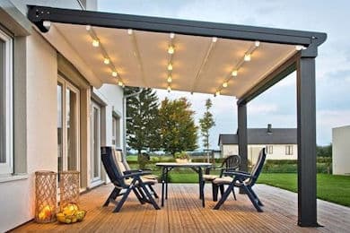Motorlu Pergola detay