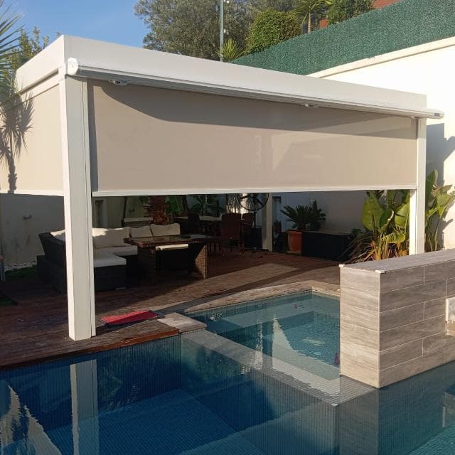 Motorlu Pergola görsel