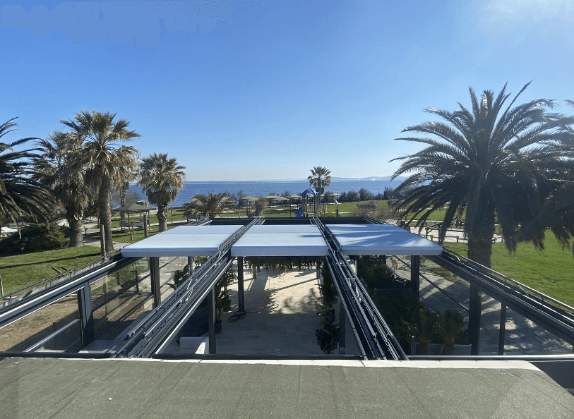 Motorlu Pergola ortam